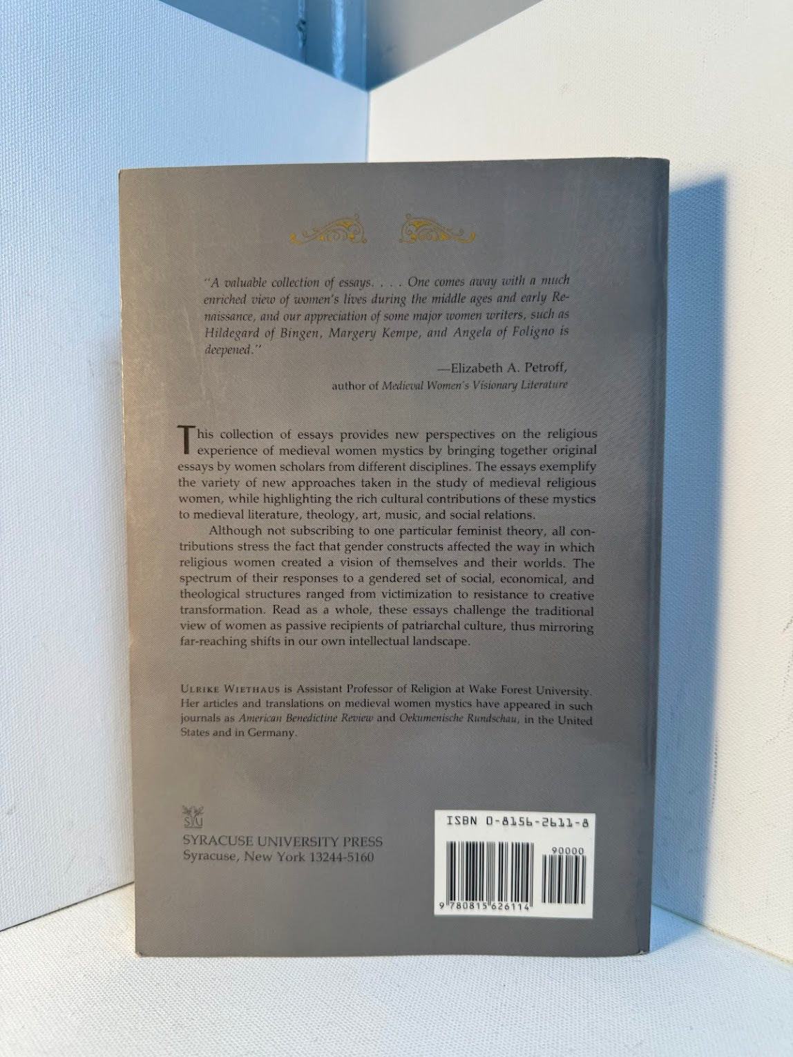 Maps of Flesh and Light - The Religious Experience of Medieval Women Mystics edited by Ulrike Wiethaus