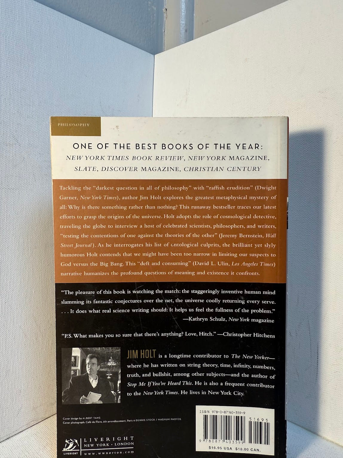 Why Does the World Exist? by Jim Holt