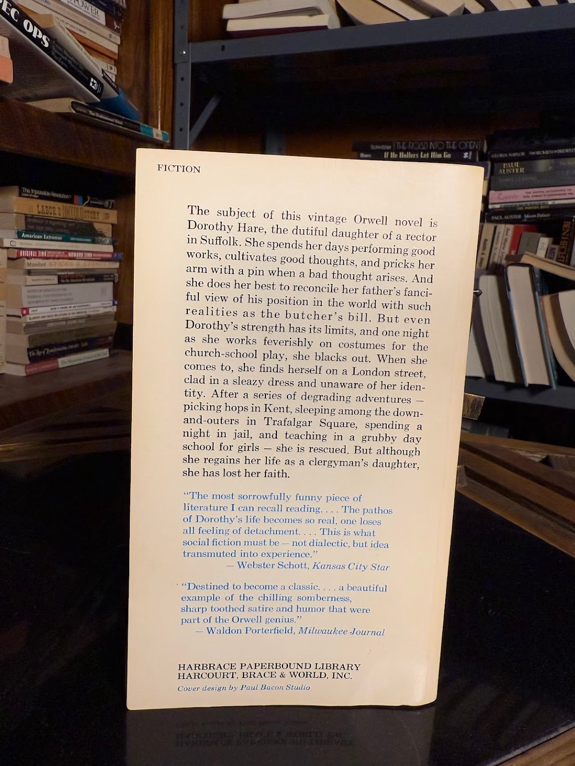 A Clergyman's Daughter by George Orwell