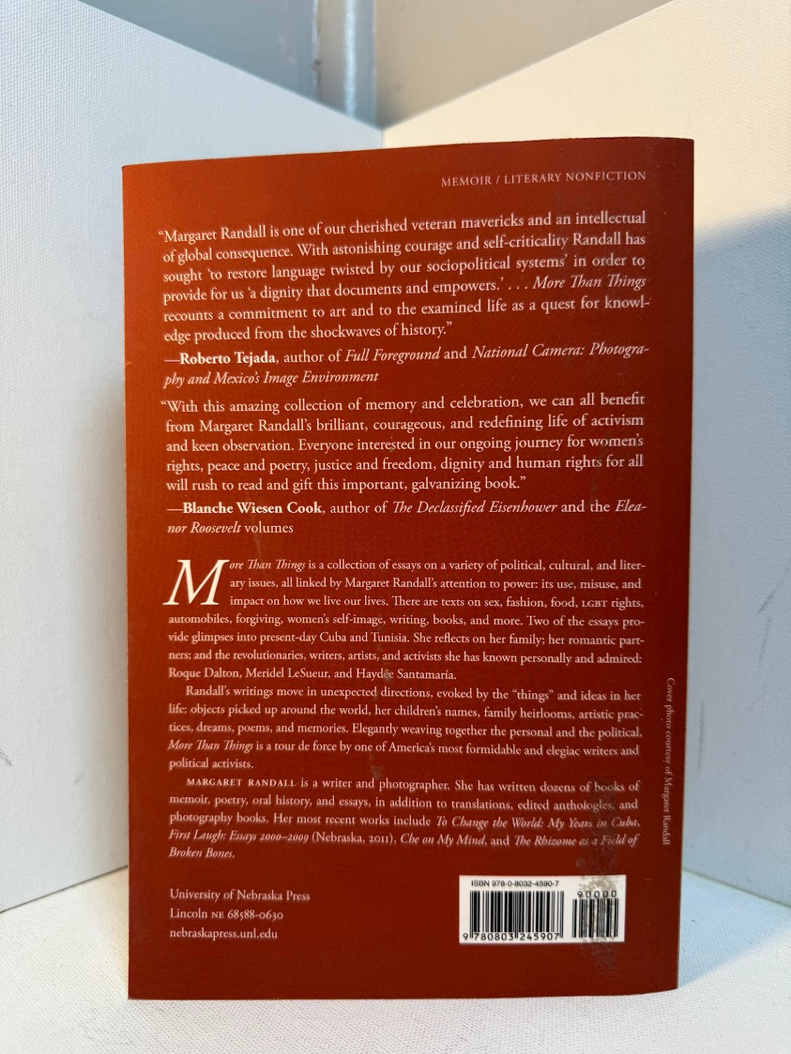 More Than Things by Margaret Randall