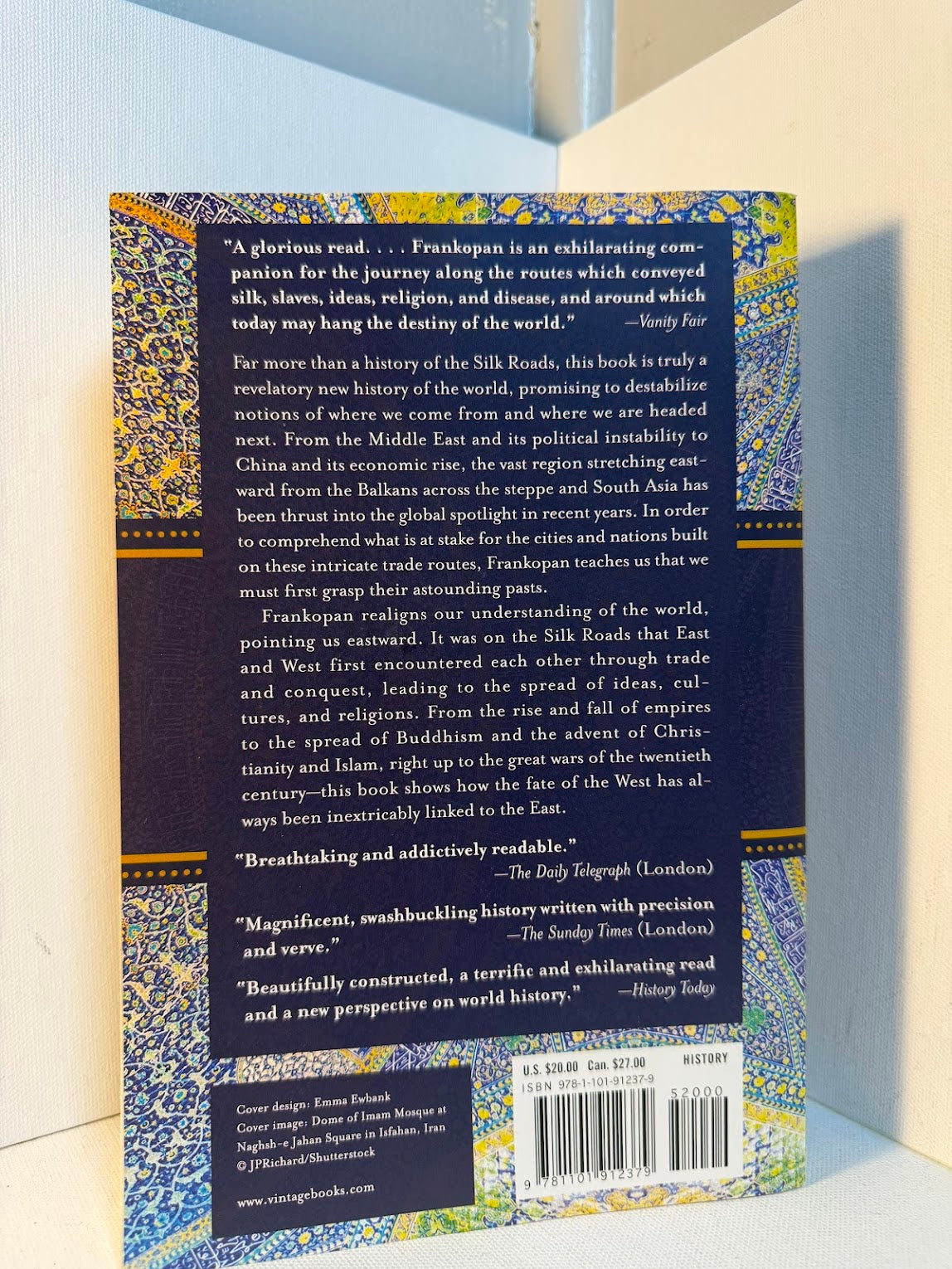 The Silk Roads - A New History of the World by Peter Frankopan