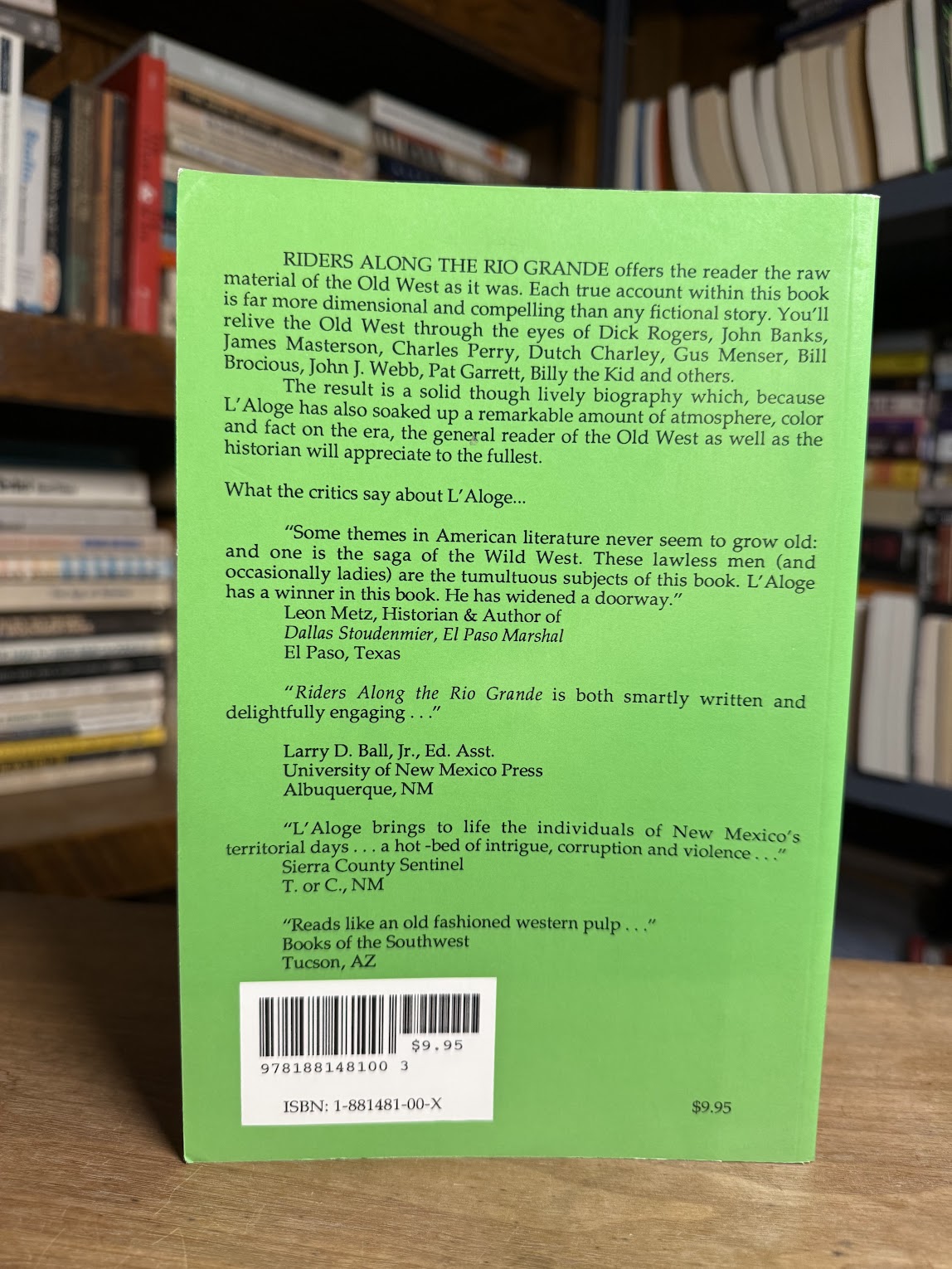 Riders Along the Rio Grande by Bob L'Aloge