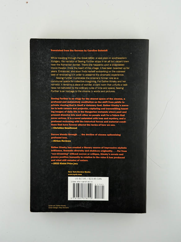 Seeing Further by Esther Kinsky
