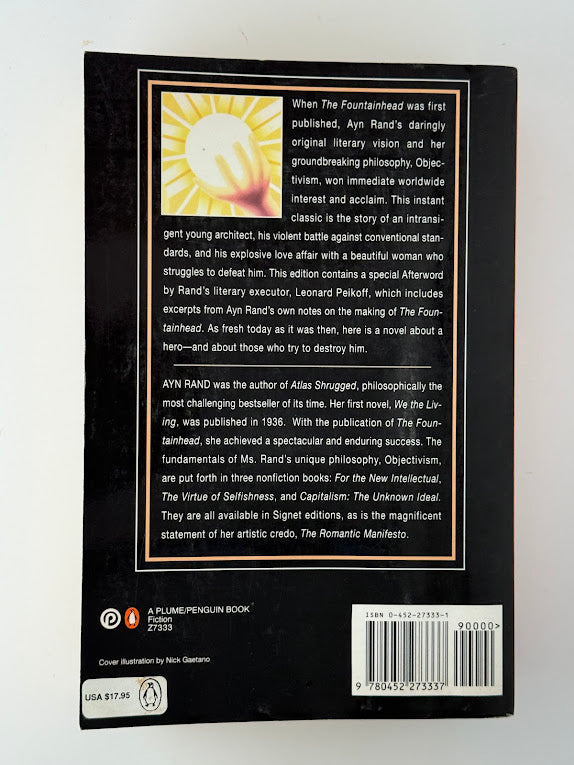 The Fountainhead by Ayn Rand