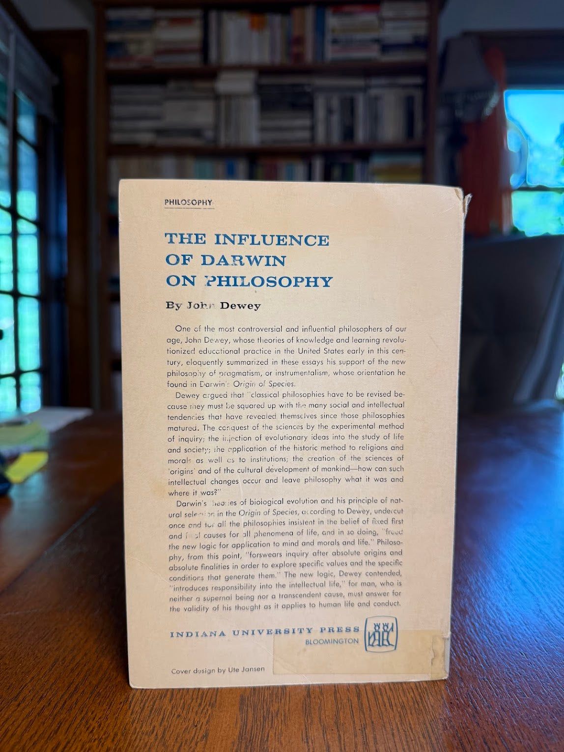 The Influence of Darwin on Philosophy by John Dewey