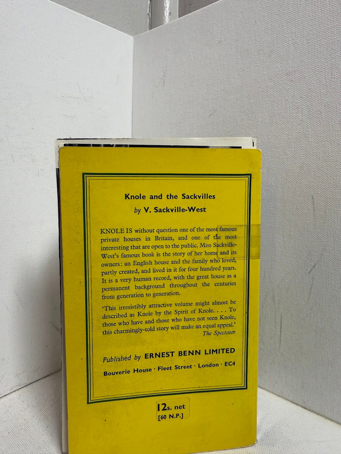 Knole & The Sackvilles by V. Sackville-West