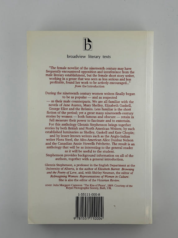 Nineteenth Century Stories by Women - An Anthology edited by Glennis Stephenson