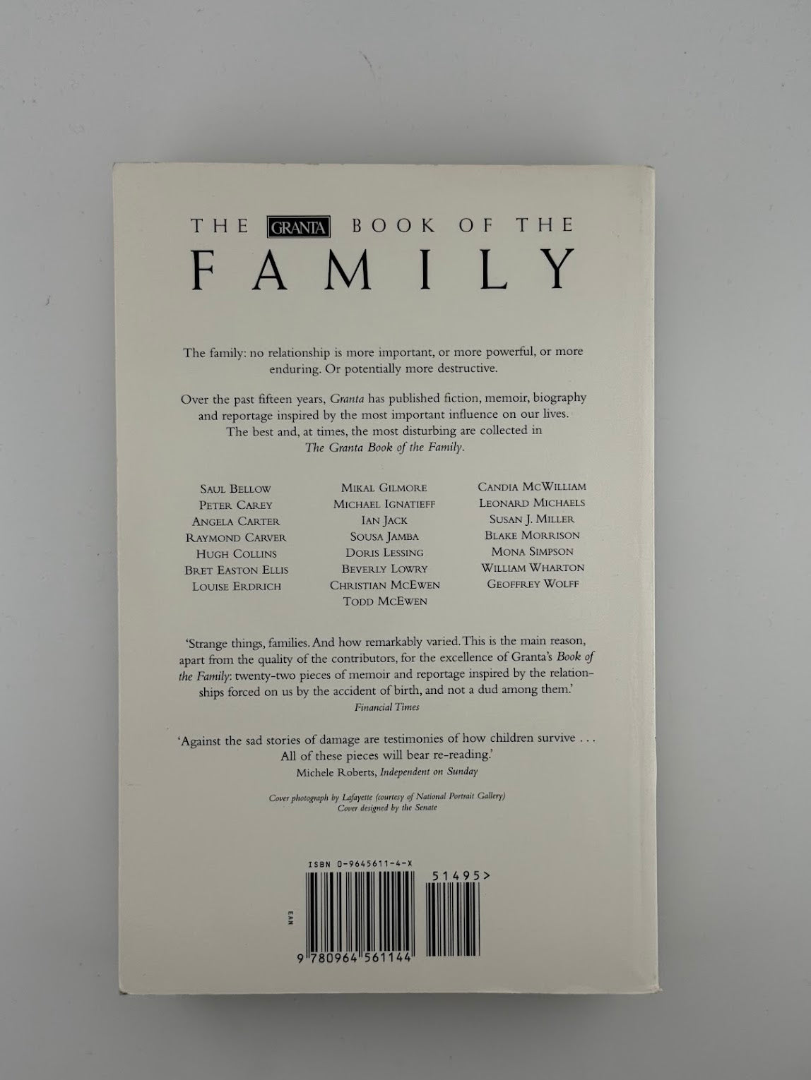 The Granta Book of The Family