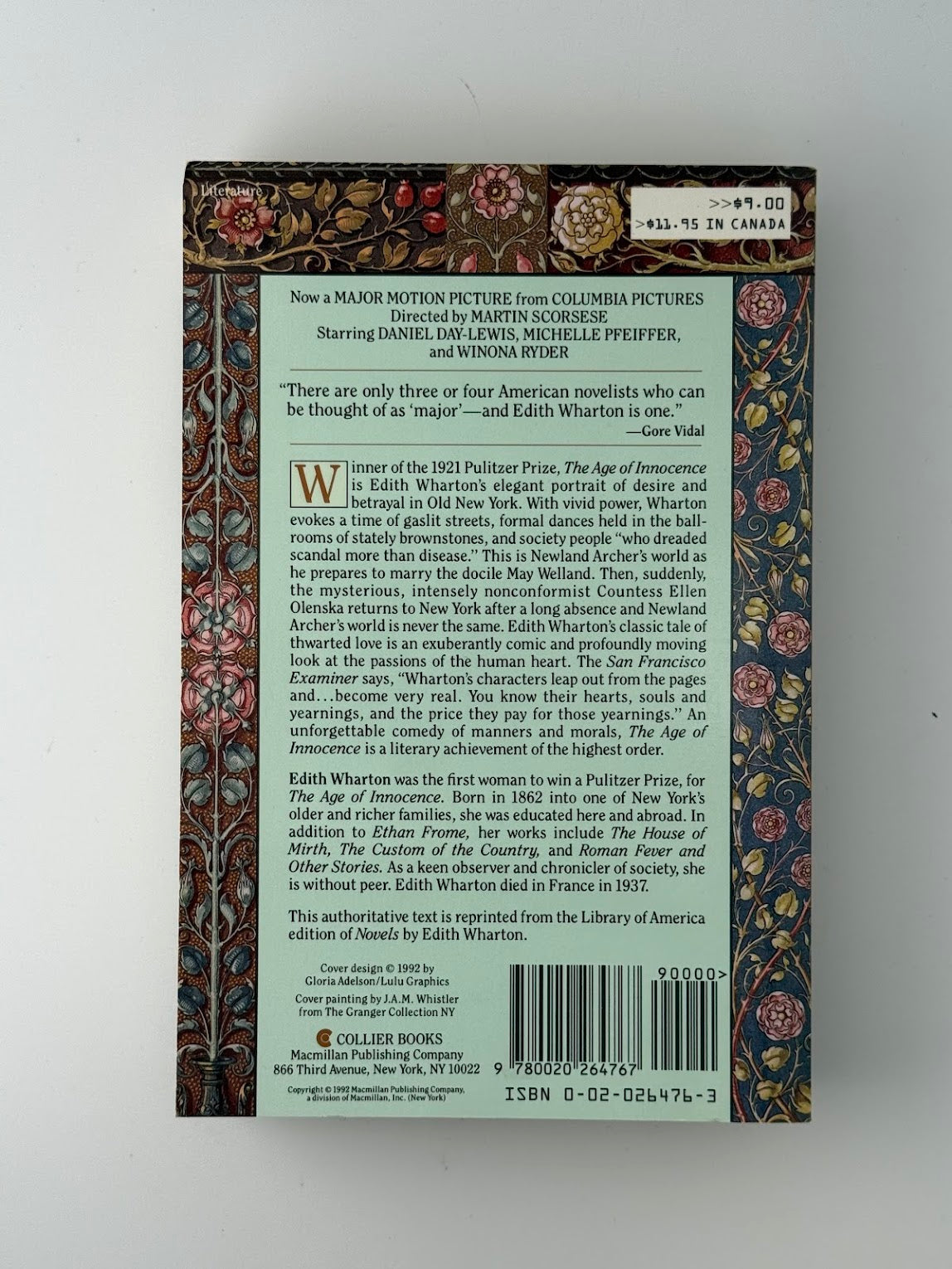 The Age of Innocence by Edith Wharton