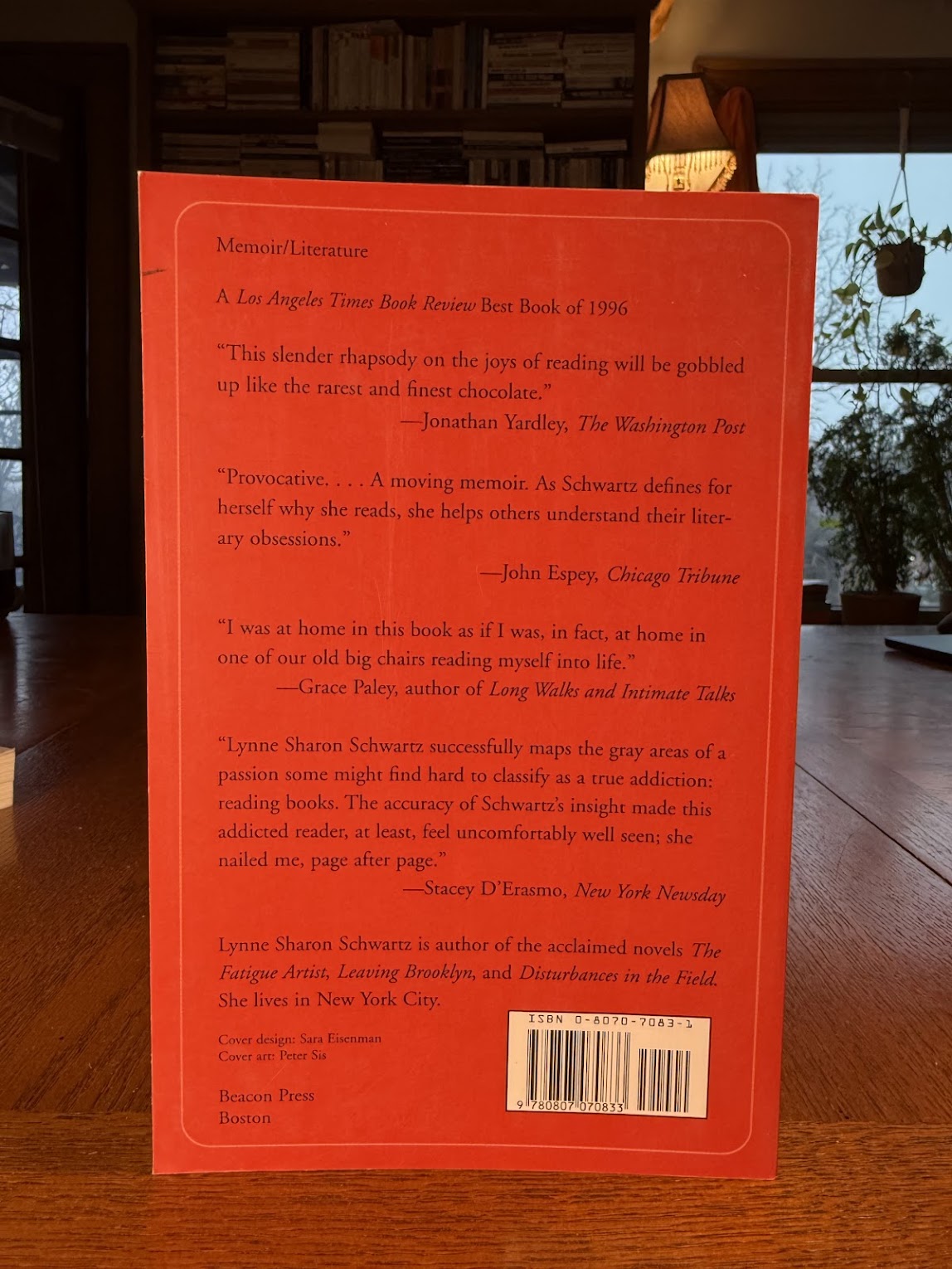 Ruined by Reading by Lynne Sharon Schwartz