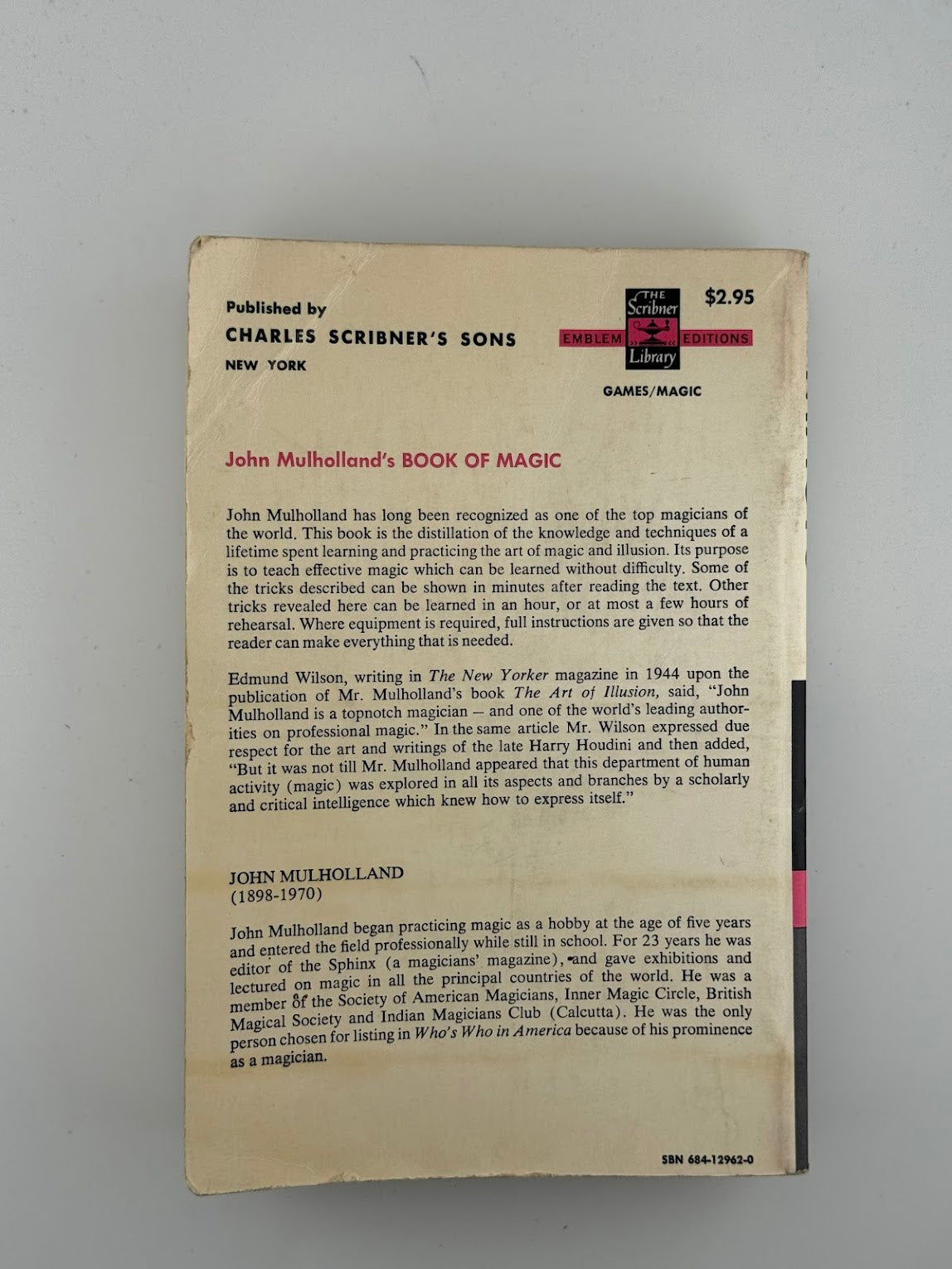 John Mulholland's Book of Magic