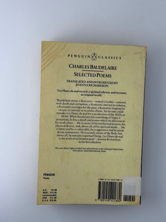 Selected Poems by Charles Baudelaire