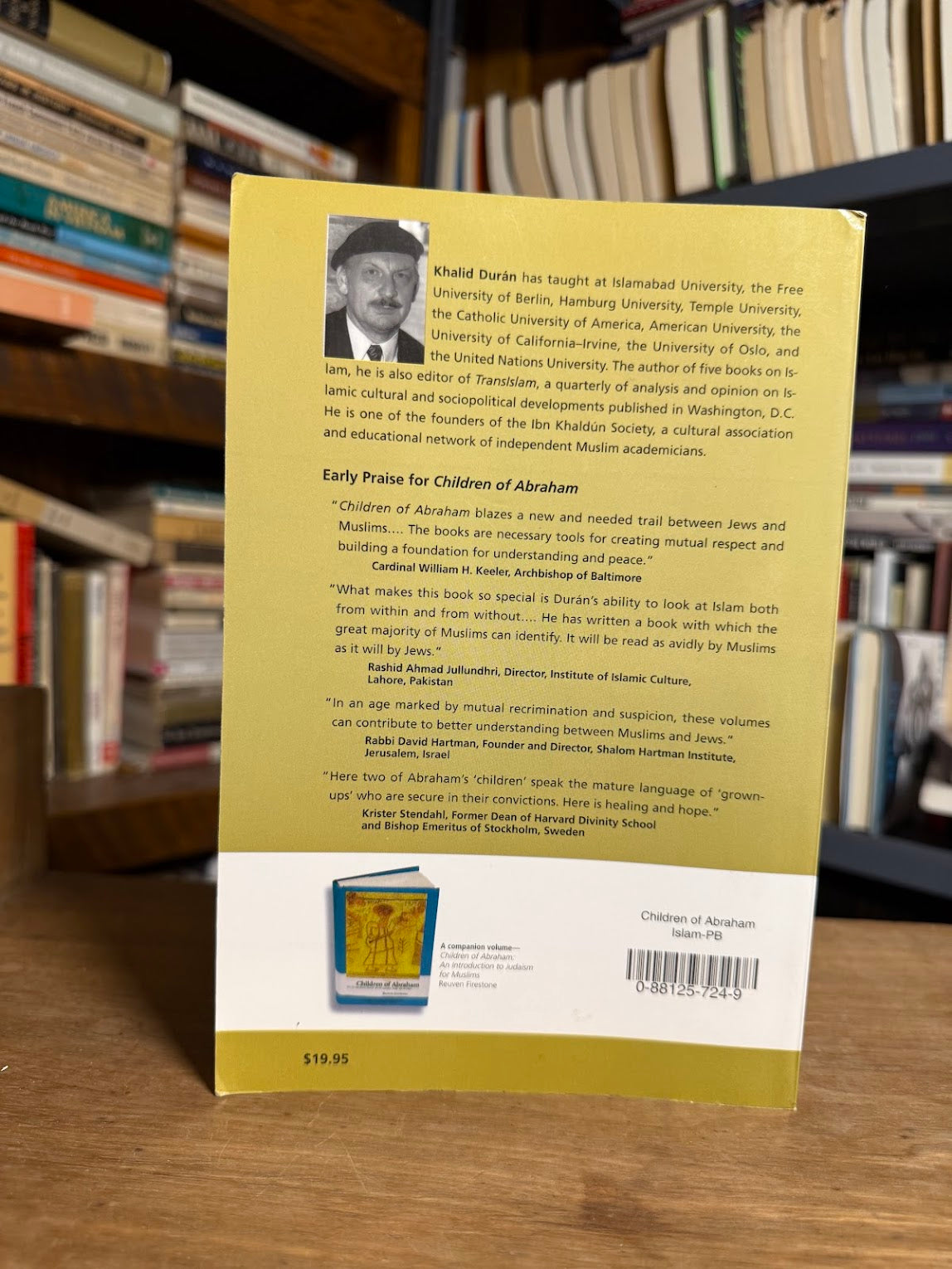 Children of Abraham - An Introduction to Islam for Jews by Khalid Duran