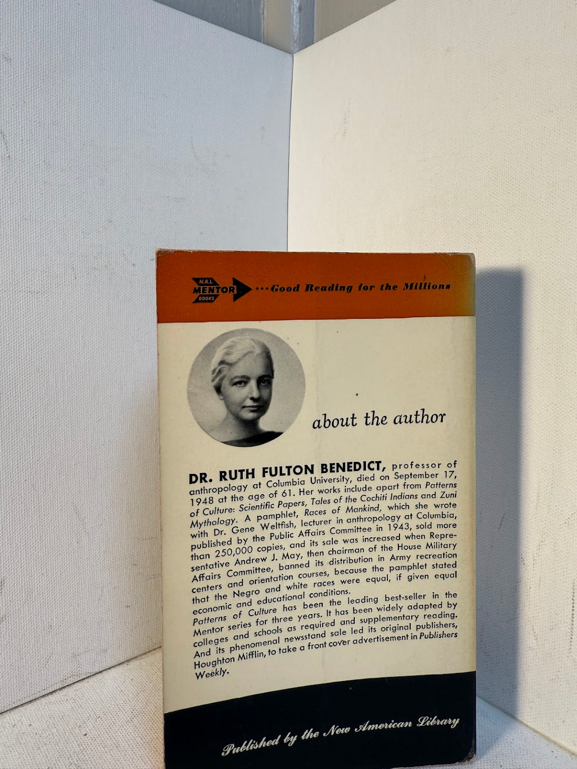 Patterns of Culture by Ruth Benedict