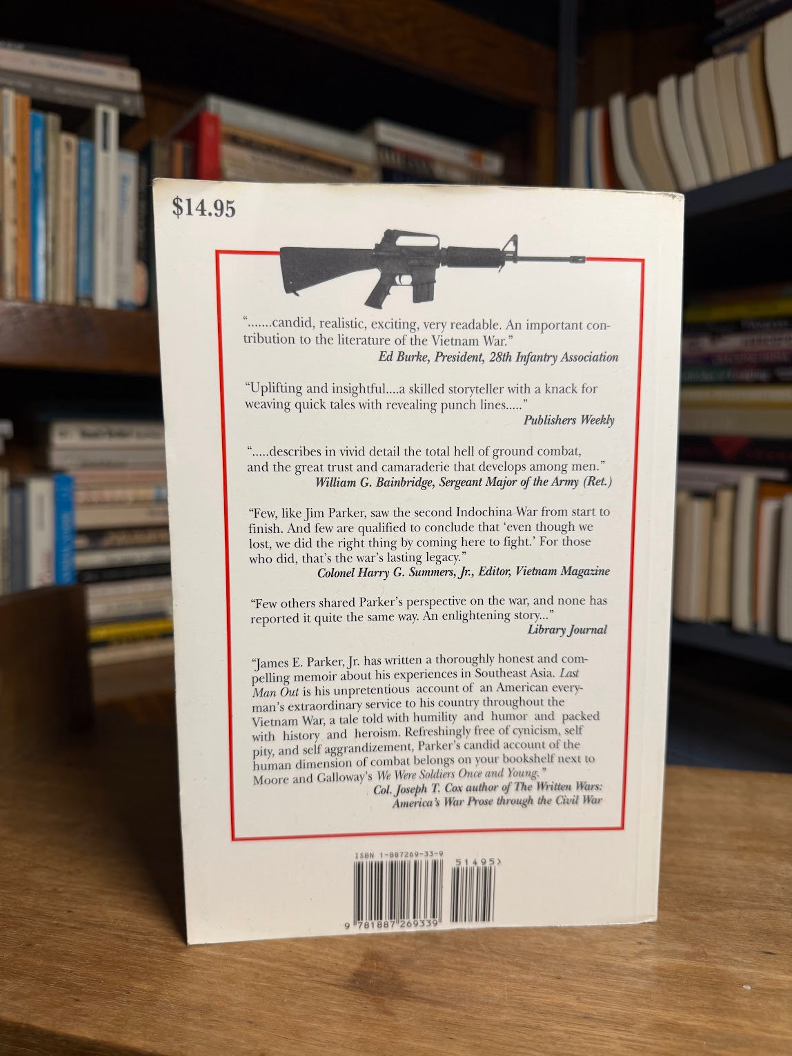 Last Man Out by James E. Parker Jr.