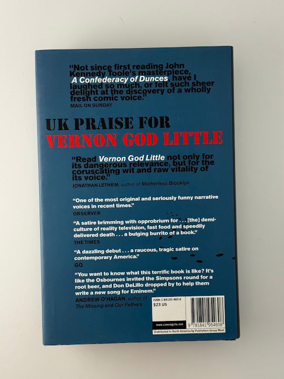 Vernon God Little by DBC Pierre