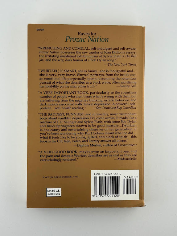 Prozac Nation by Elizabeth Wurtzel