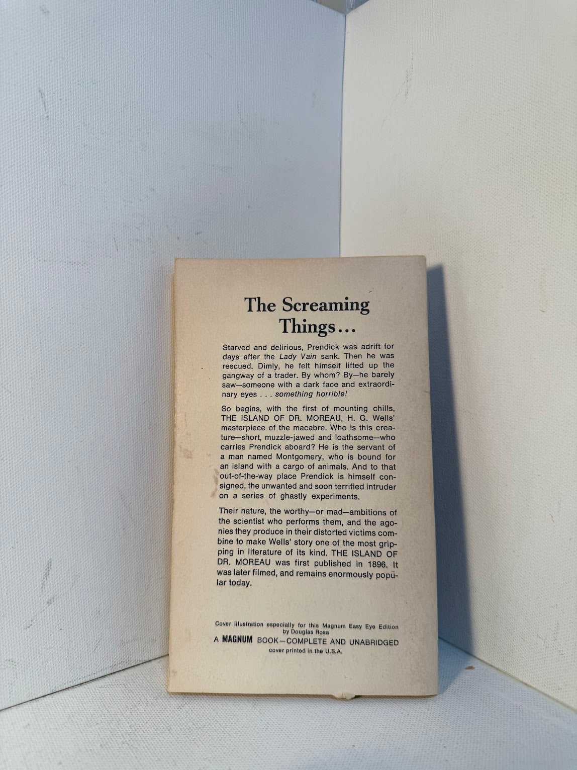 The Island of Dr. Moreau by H.G. Wells