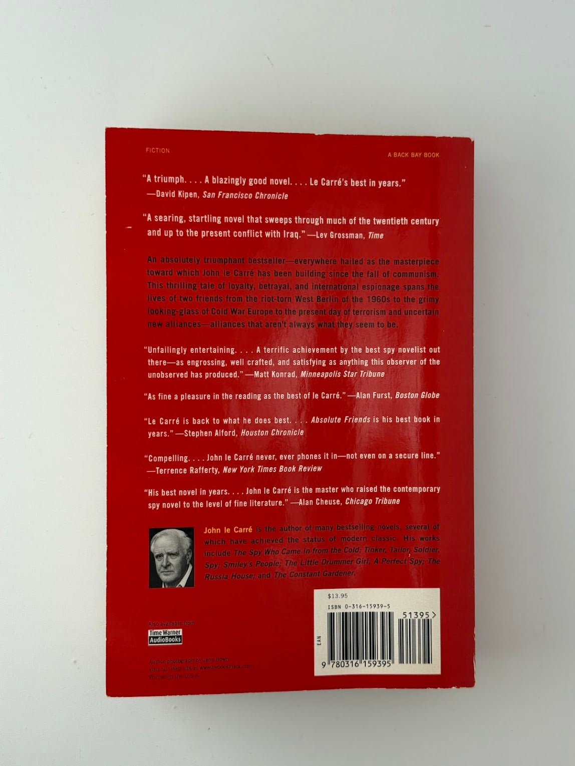 Absolute Friends by John Le Carre