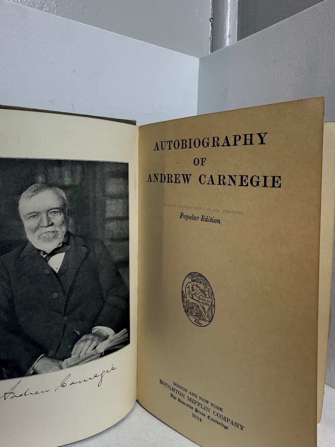 Autobiography of Andrew Carnegie