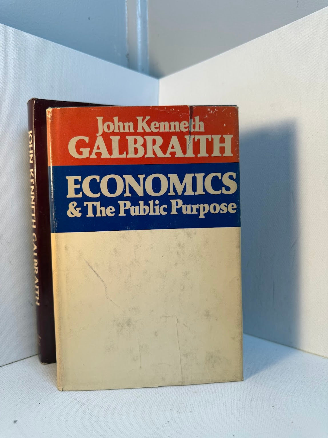3 Hardcover books by John Kenneth Galbraith