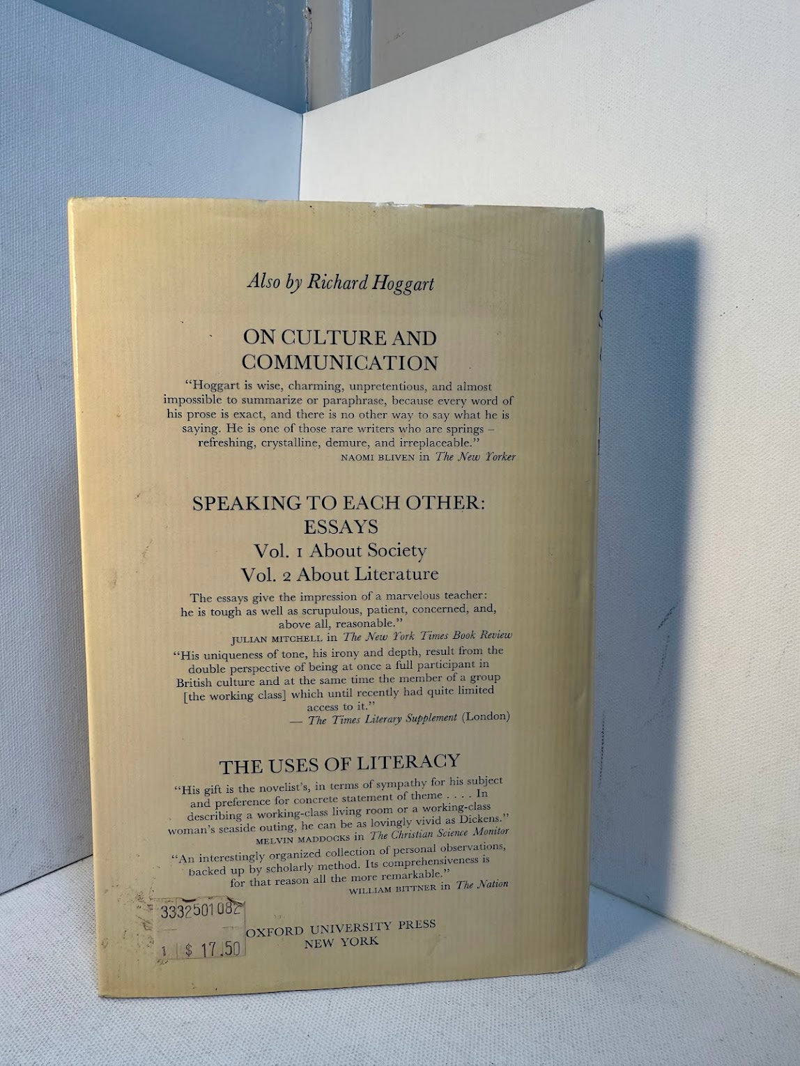 An Idea and Its Servants UNESCO From Within by Richard Hoggart