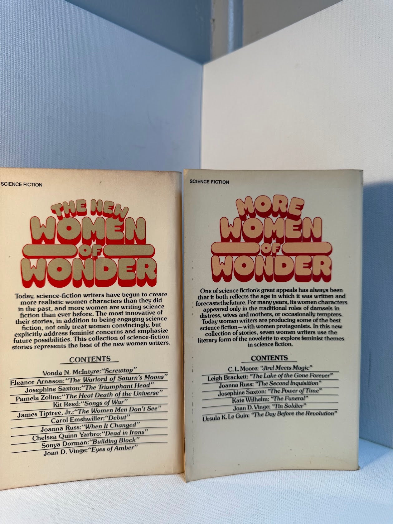 The New Women of Wonder & More Women of Wonder edited by Pamela Sargent