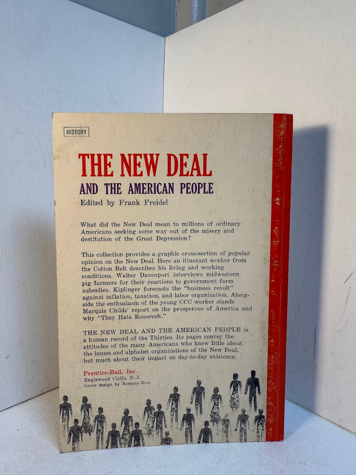 The New Deal and The American People edited by Frank Freidel