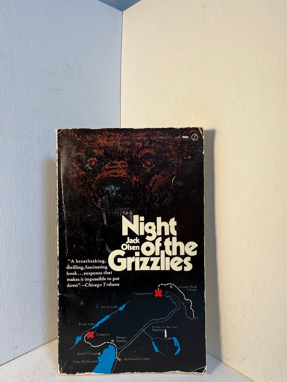 Night of the Grizzlies by Jack Olsen
