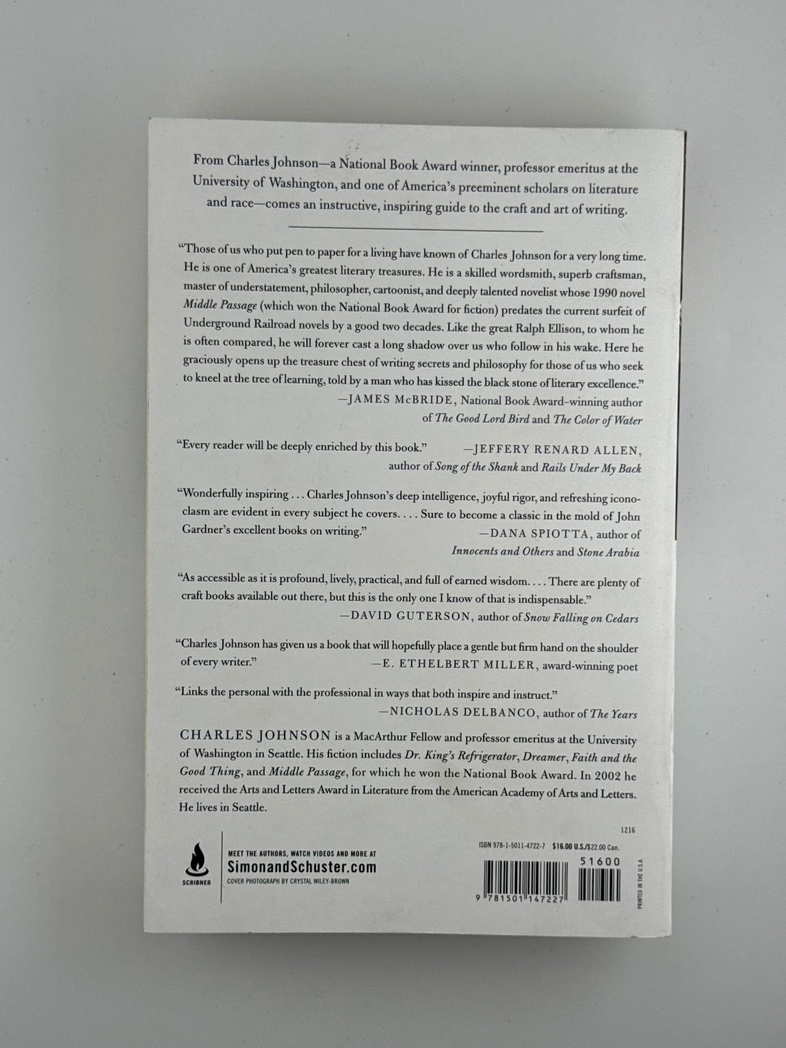 The Way of the Writer by Charles Johnson