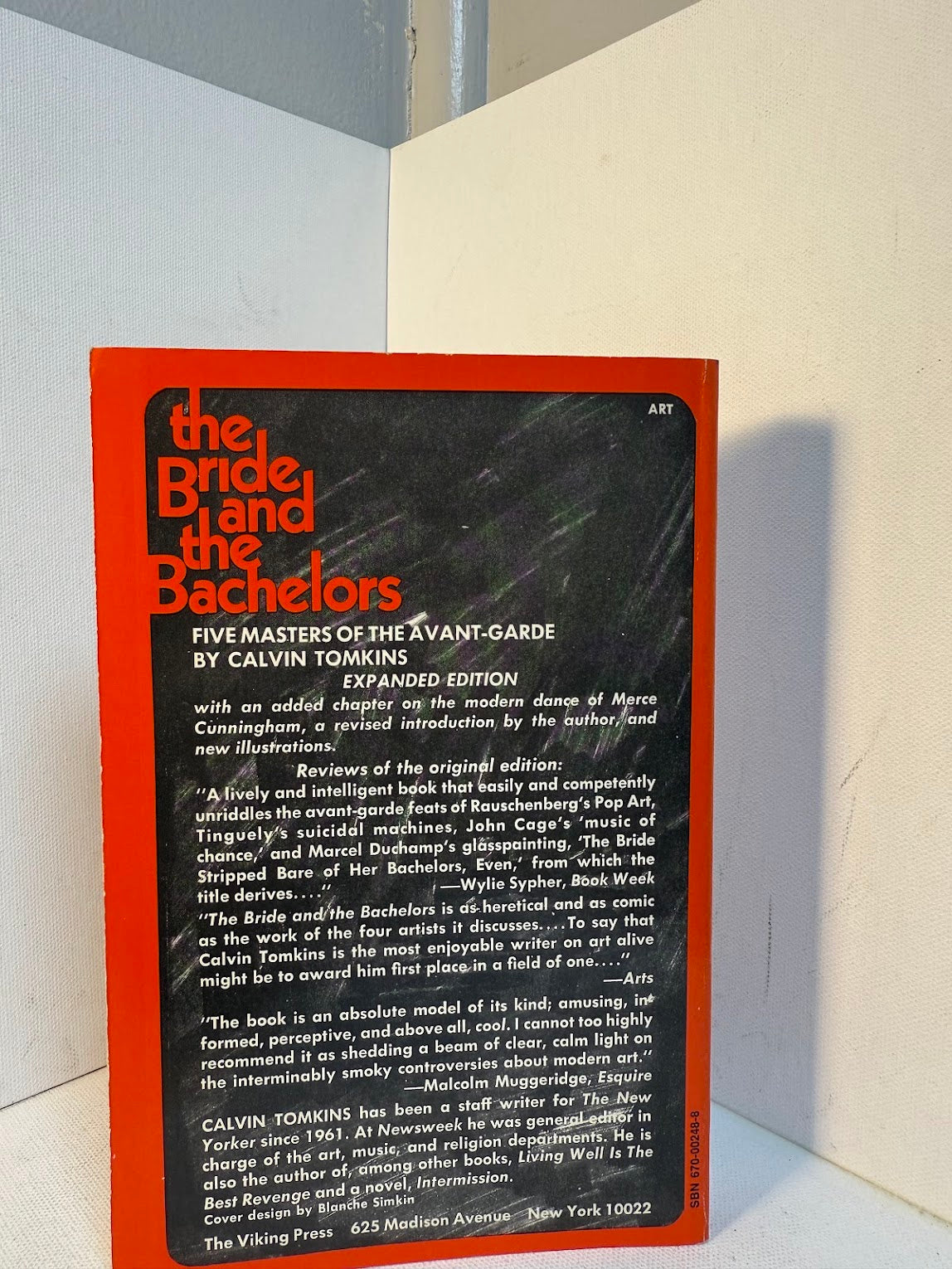 The Bride and the Bachelors - Five Masters of the Avant-Garde by Calvin Tomkins