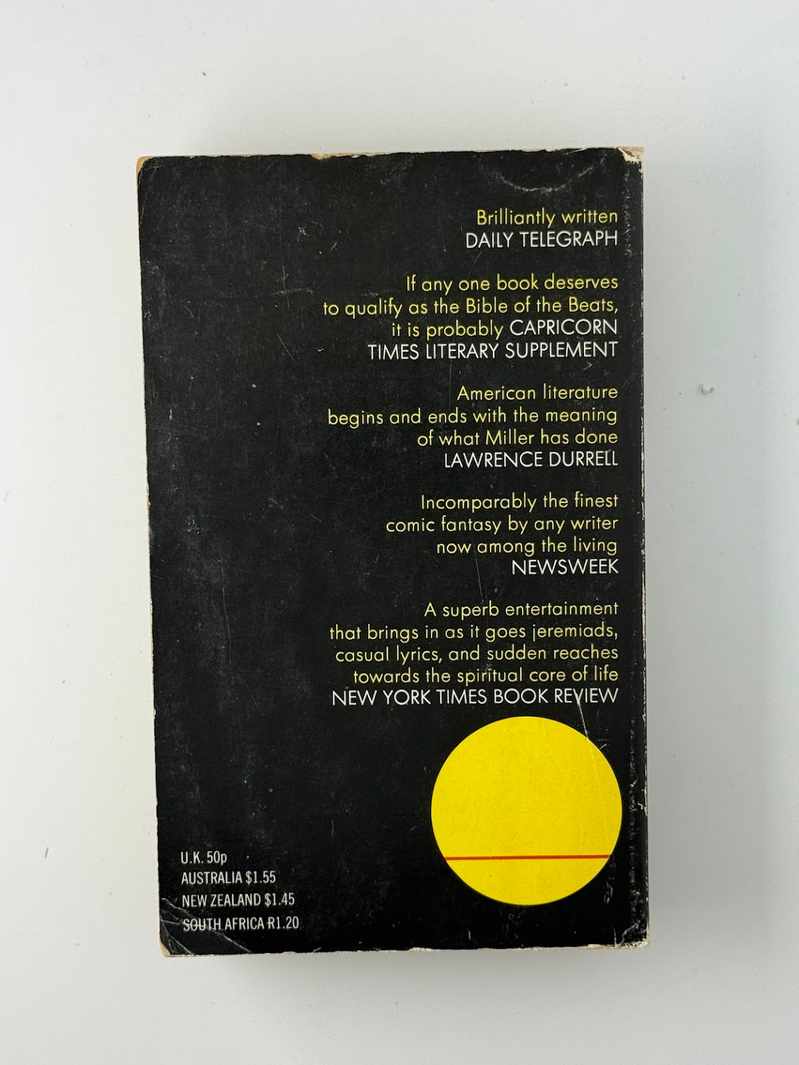 Tropic of Capricorn by Henry Miller