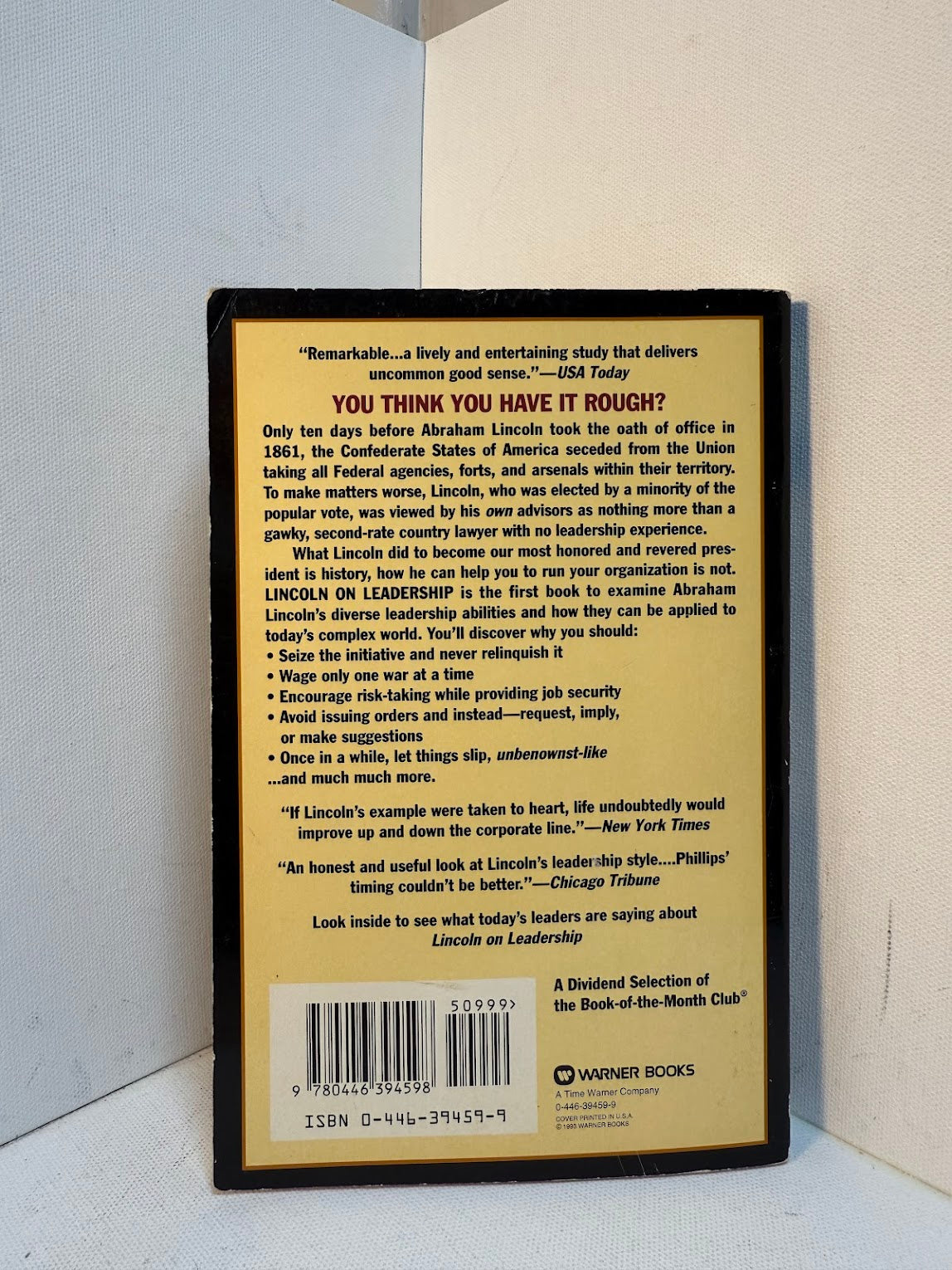 Lincoln on Leadership