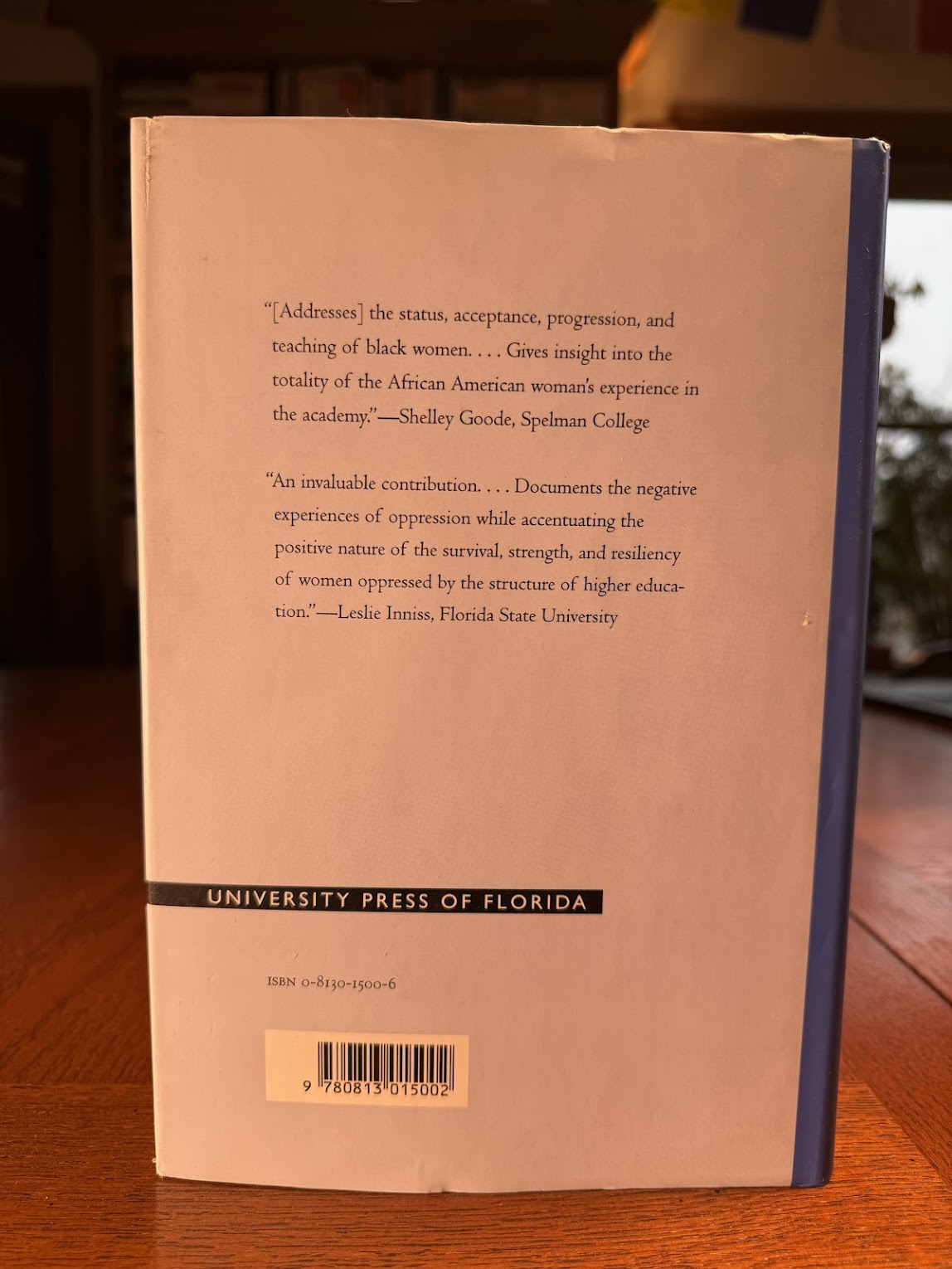 Black Women in the Academy edited by Lois Benjamin