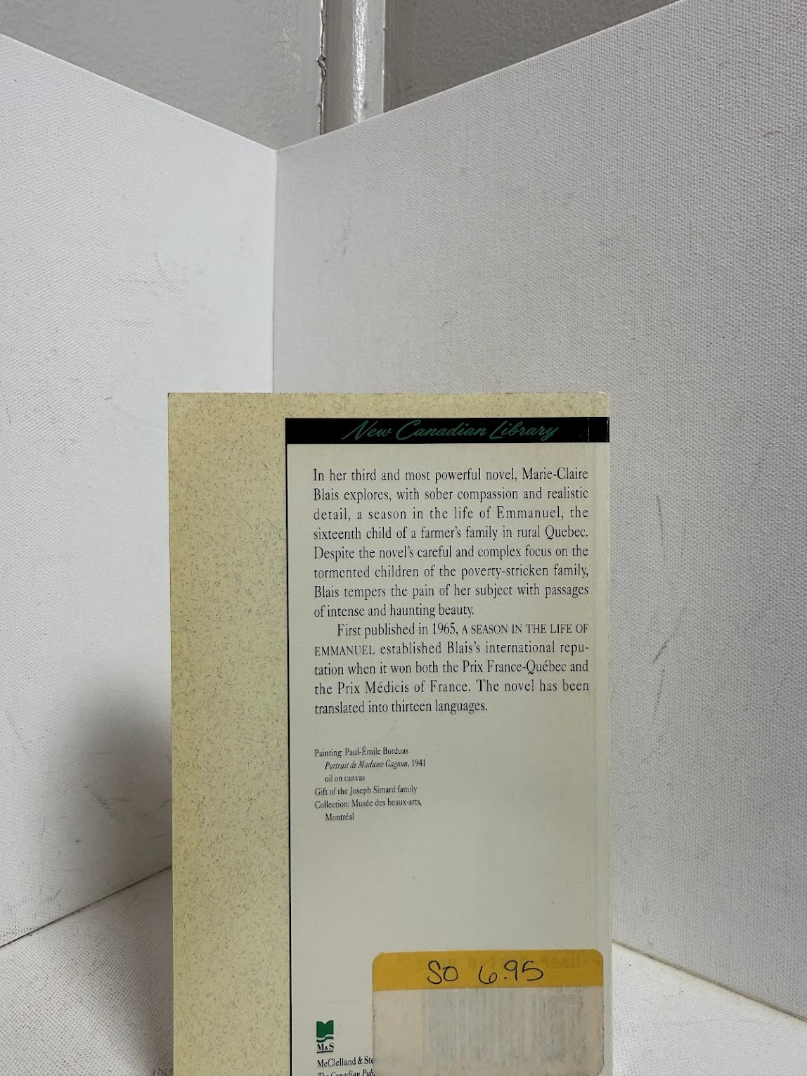 A Season in the Life of Emmanuel by Marie-Claire Blais