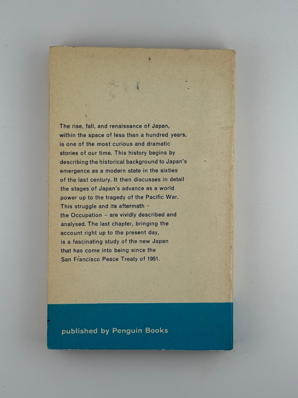 A History of Modern Japan by Richard Storry