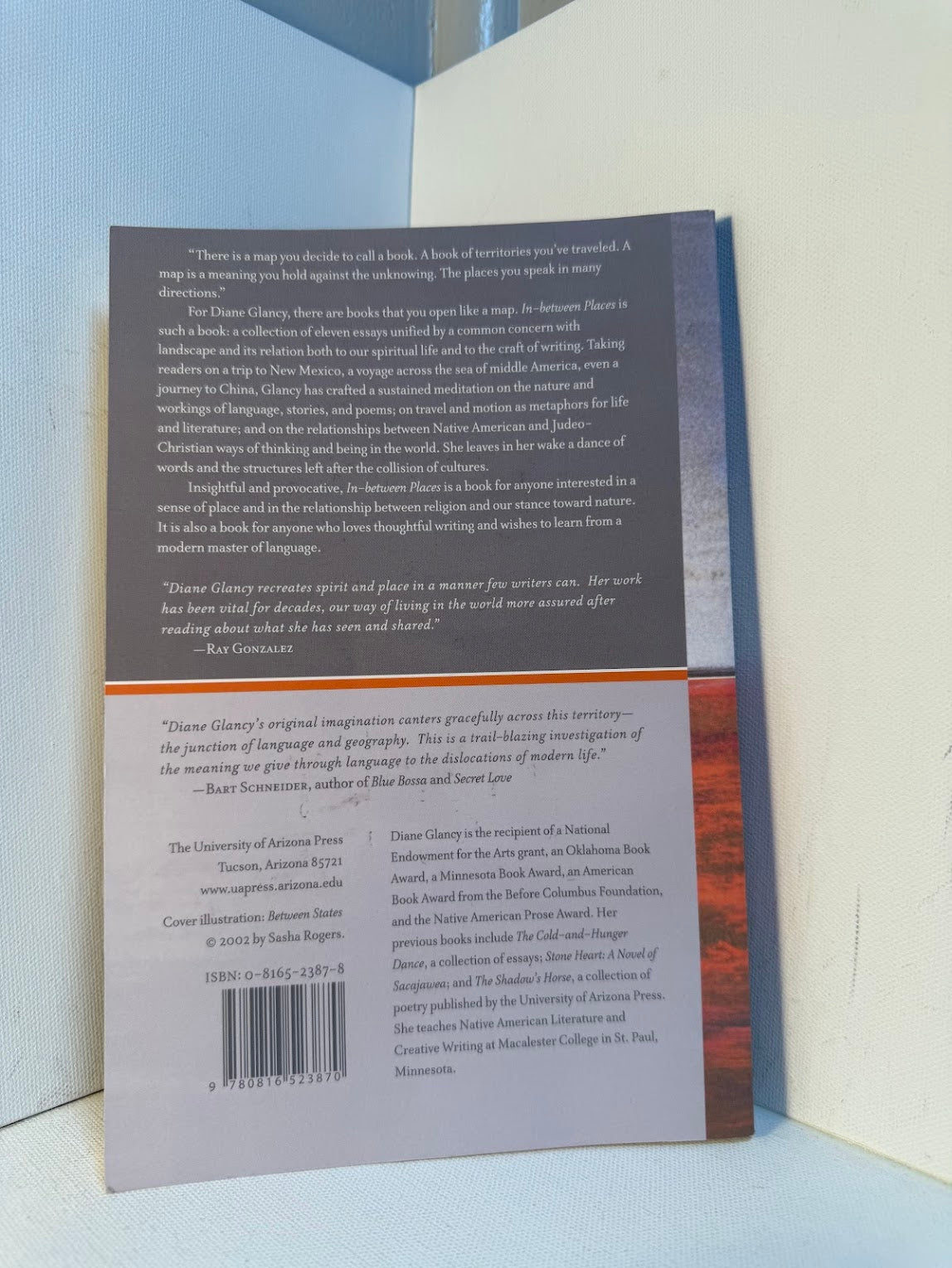 In-Between Places by Diane Glancy