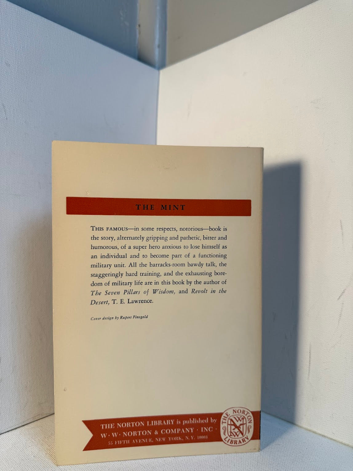 The Mint by T.E. Lawrence