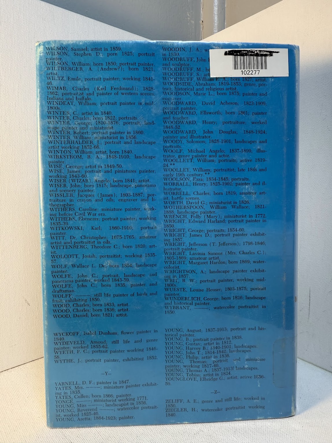 Dictionary of American Painters, Sculptors and Engravers by Mantle Fielding