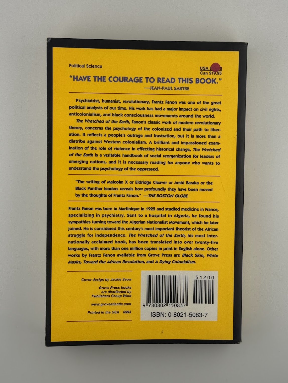 The Wretched of the Earth by Frantz Fanon