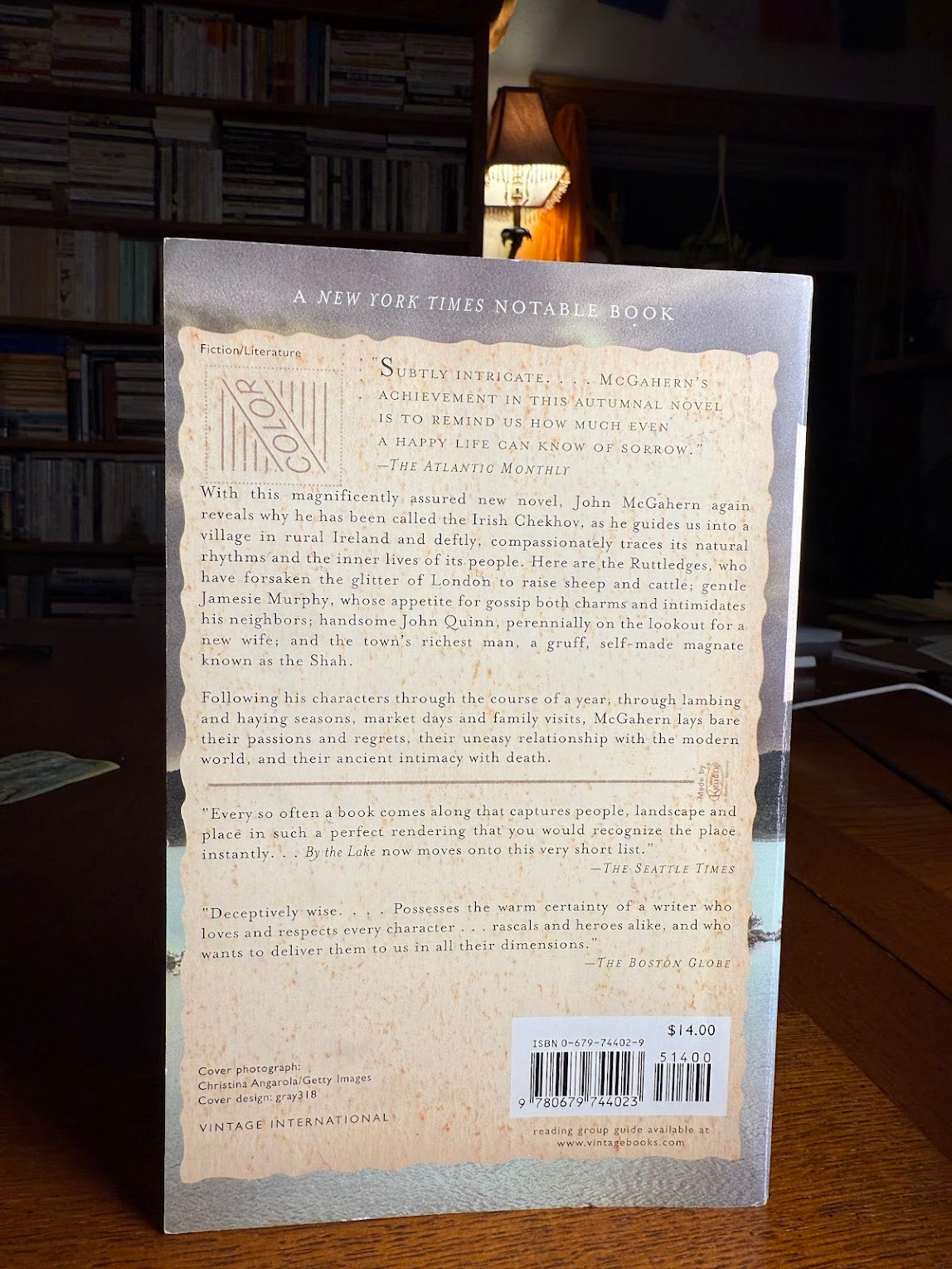 By The Lake by John McGahern