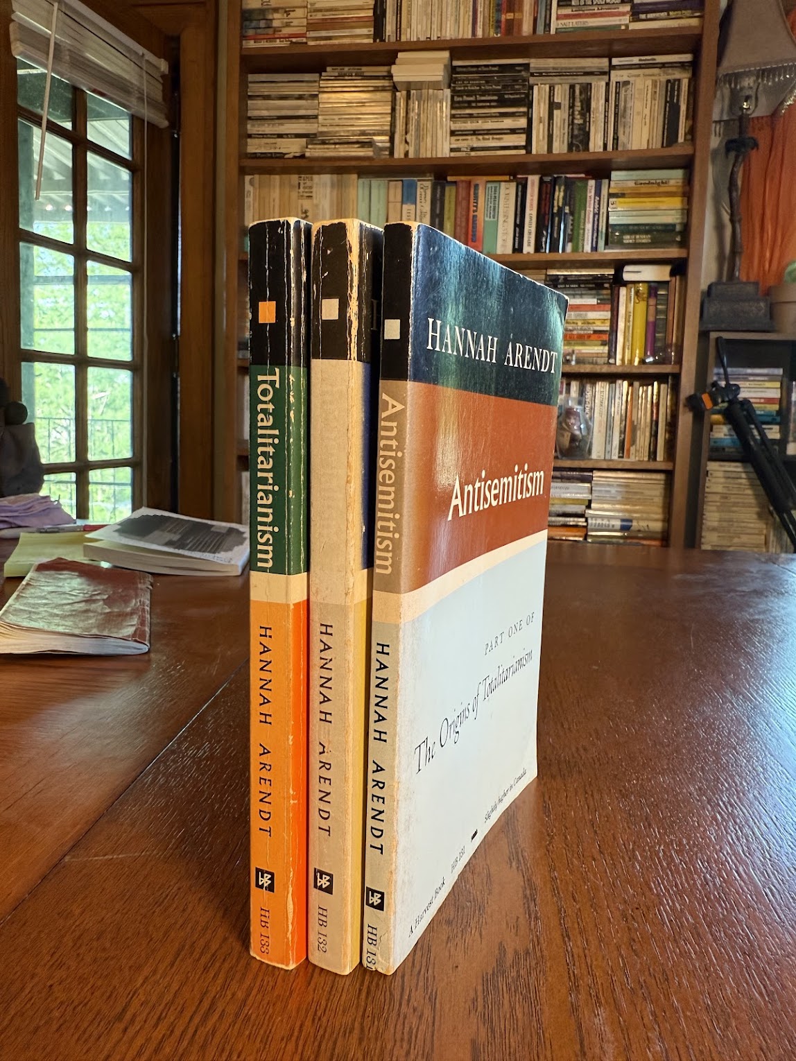 The Origins of Totalitarianism by Hannah Arendt 3 Volumes