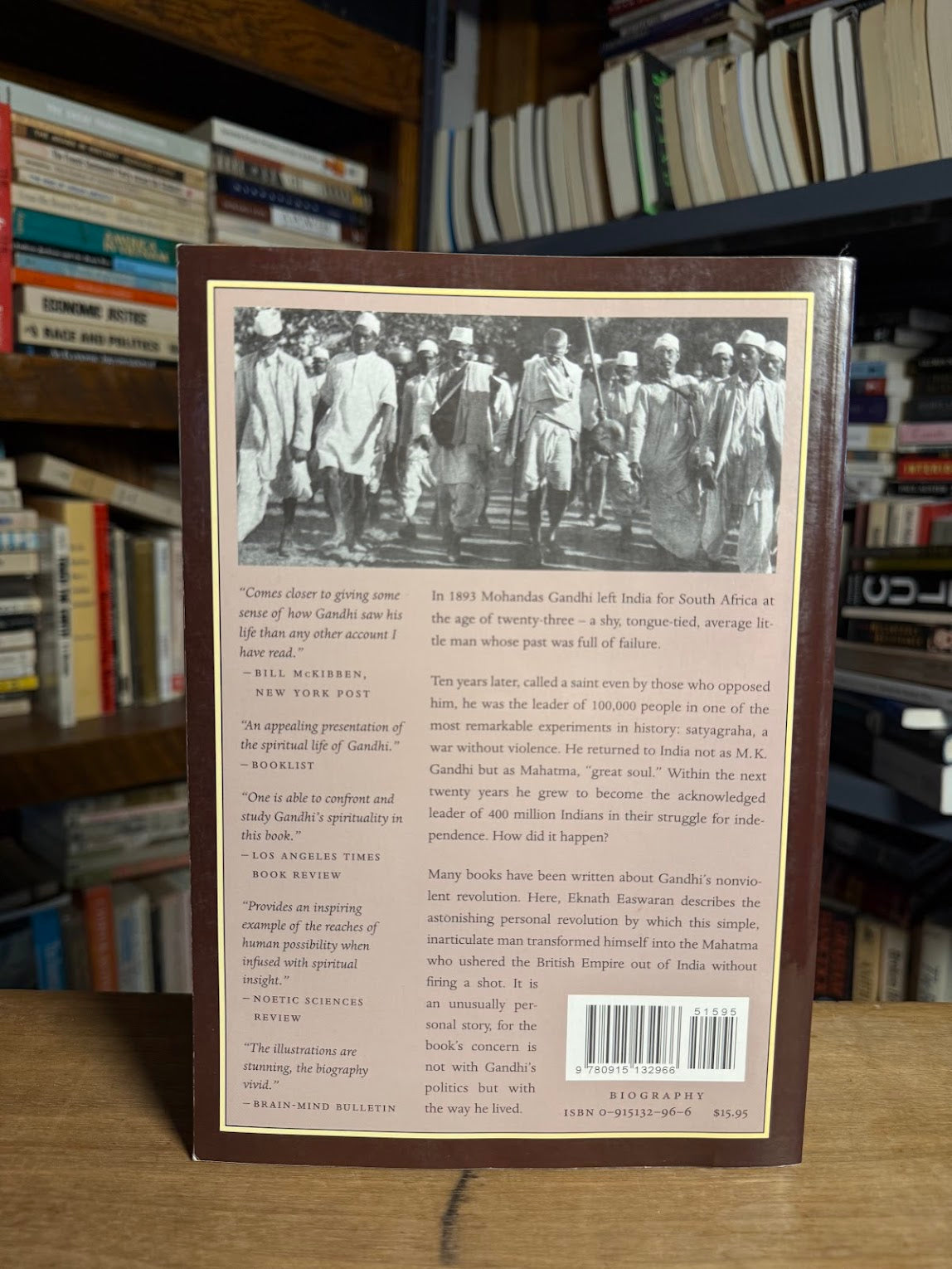 Gandhi The Man by Eknath Easwaran