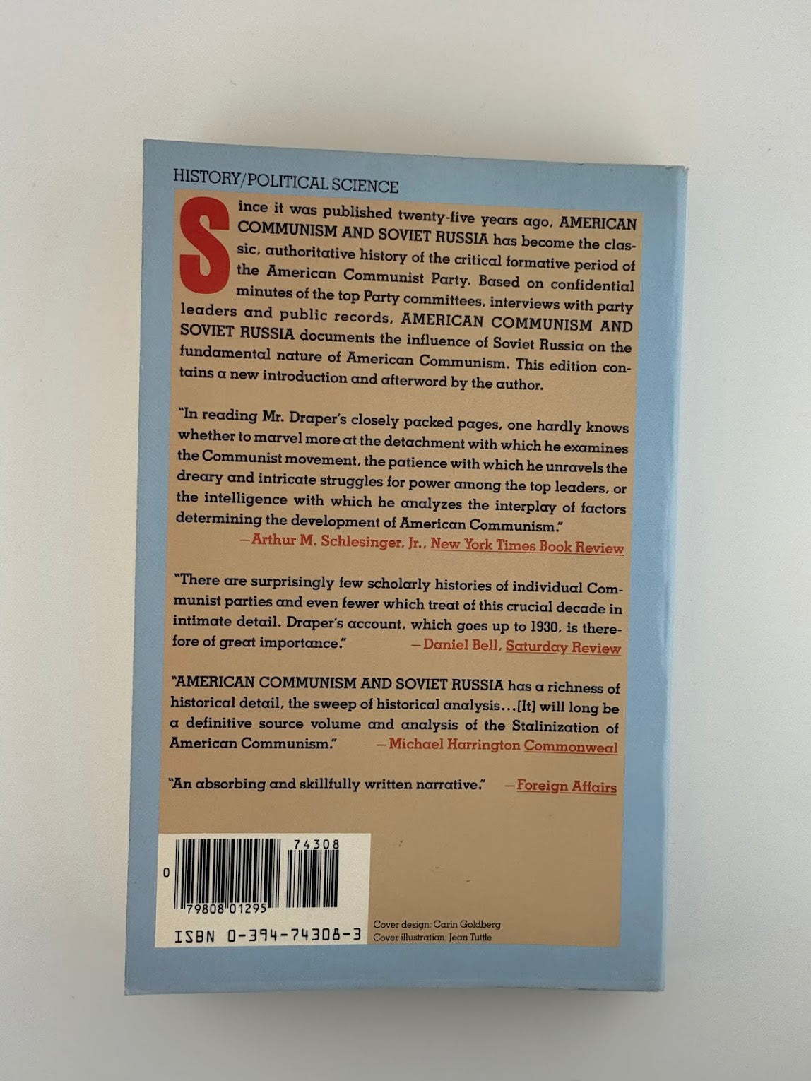 American Communism and Soviet Russia by Theodore Draper