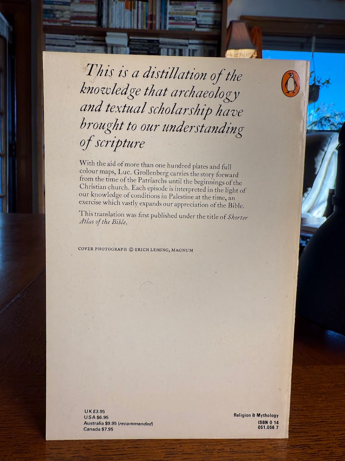 The Penguin Shorter Atlas of the Bible by Luc H. Grollenberg