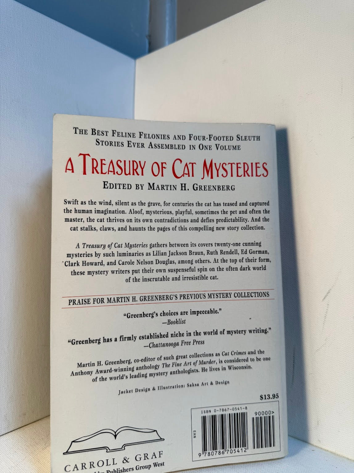 A Treasury of Cat Mysteries compiled by Martin H. Greenberg