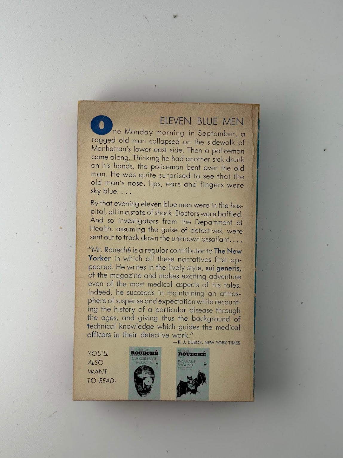 Eleven Blue Men by Berton Rouceche