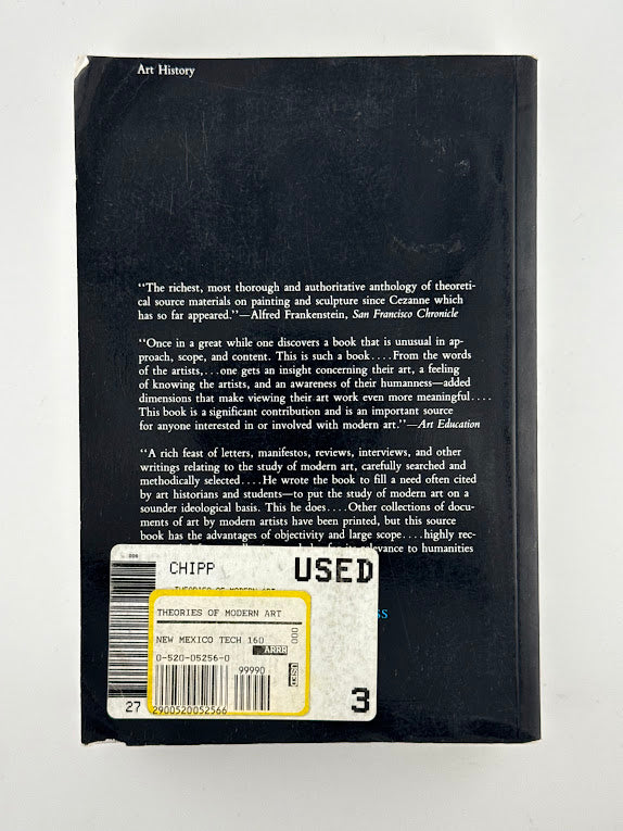 Theories of Modern Art by Herschel B. Chipp