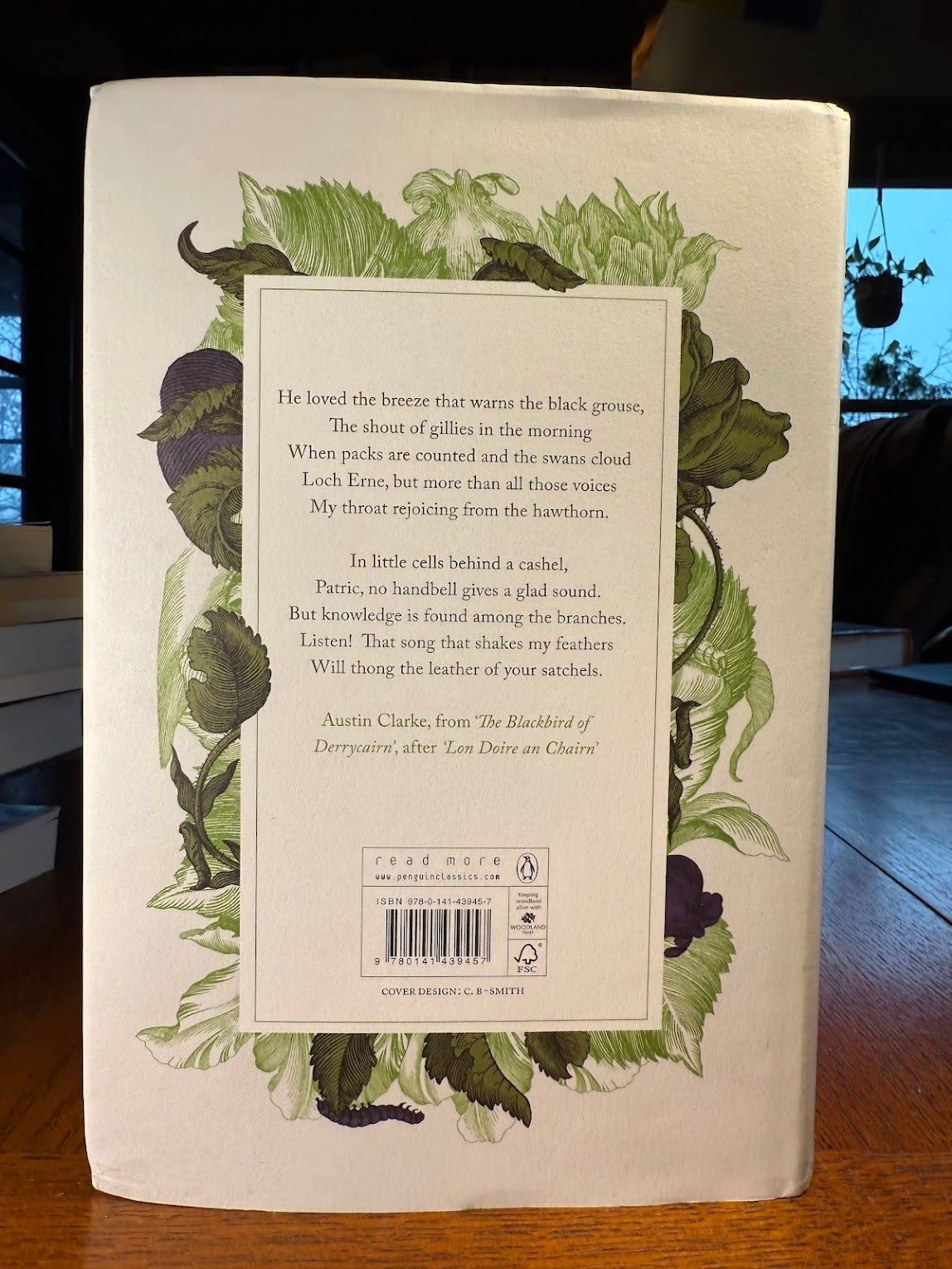 The Penguin Book of Irish Poetry edited by Patrick Crotty