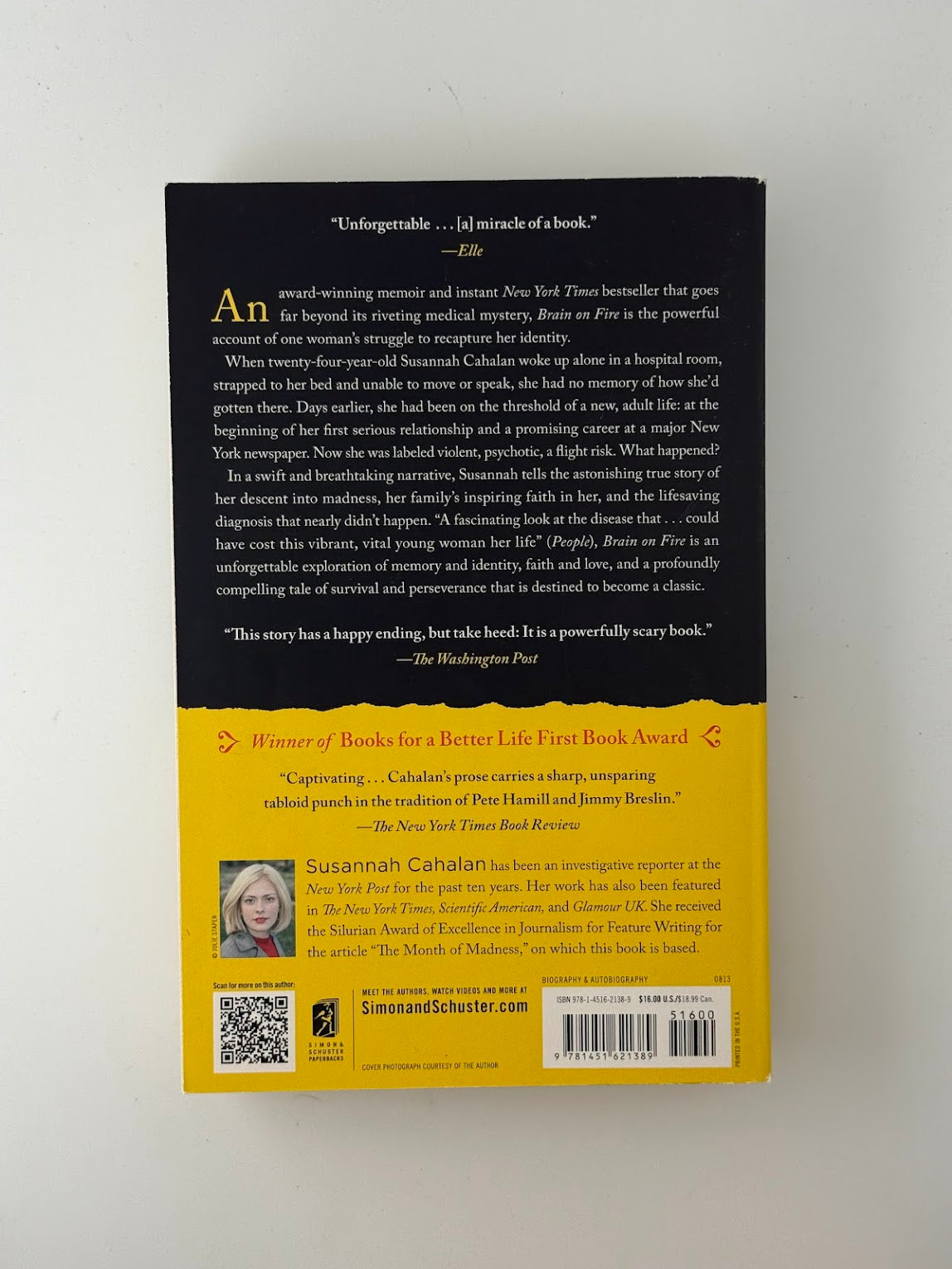 Brain on Fire by Susannah Cahalan